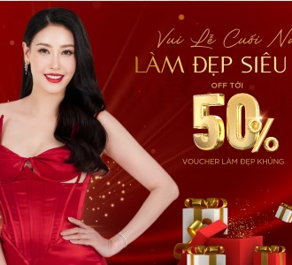 Vui lễ cuối năm - Làm đẹp siêu hời!